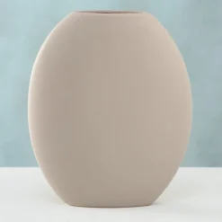 Boltze Vase Matteo grau