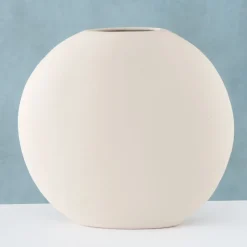 Boltze Vase Matteo grau