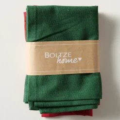 Boltze Weihnachtliche Geschirrtücher Lieder 2er Set