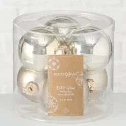 Boltze Weihnachtskugeln Ø 8 cm, 6 tlg