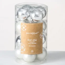 Boltze Weihnachtskugeln Ø 4 cm, 16 tlg