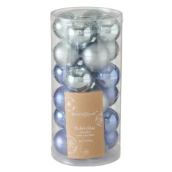 Boltze Weihnachtskugeln Ø 6 cm, 24 tlg