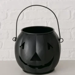 Boltze Windlicht Grimasi Kürbis Halloween