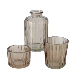 Boltze Windlicht Tolka, 3er-Set