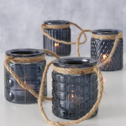 Boltze Windlicht Trax 4er Set