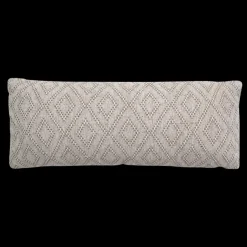 byRoom Längliches Kissen mit Harlekinmuster