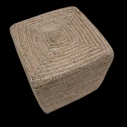 byRoom Pouf Silver String