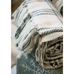 Chic Antique Aix Plaid, Decke aus recycelter Baumwolle