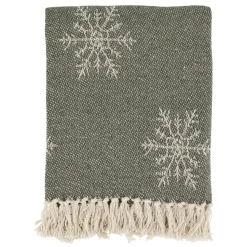 Chic Antique Aix Plaid Garnüberschuss mit Eiskristallen