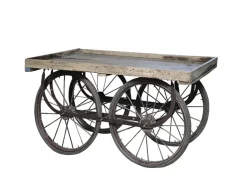 Chic Antique Alter Wagen Antik