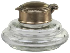 Chic Antique Altfranzösische Vase mit Deckel