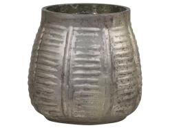 Chic Antique Antiker Teelichthalter mit Rillen