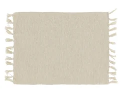 Chic Antique Baumwoll Platzdeckchen mit Fransen