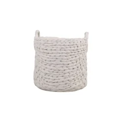 Chic Antique Übertopf Corte mit Flechtmuster und Henkel