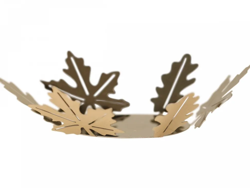 Chic Antique Blatt Deko für Teelichthalter