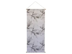 Chic Antique Blumendruck Leinwandbild zum Aufhängen