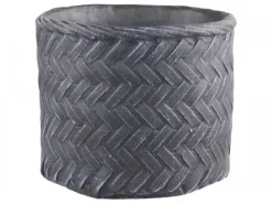 Chic Antique Blumentopf Corte mit Flechtmuster