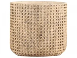 Chic Antique Blumentopf Corte mit französischem Flechtmuster