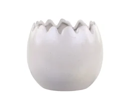 Chic Antique Blumentopf Eierschale