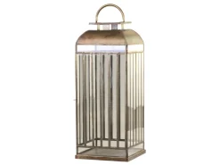 Chic Antique Boden Laterne mit Streifen