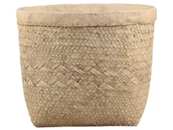 Chic Antique Corte Übertopf mit Geflecht Muster