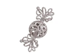 Chic Antique Deko Bonbon mit Glitzer