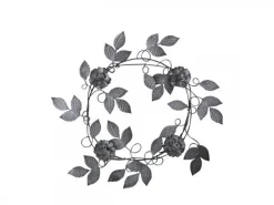 Chic Antique Deko Kranz mit Blumen