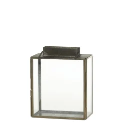 Chic Antique Eisen Laterne für Kerzen