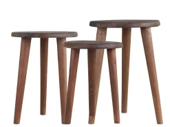 Chic Antique 3er Set Grimaud Hocker