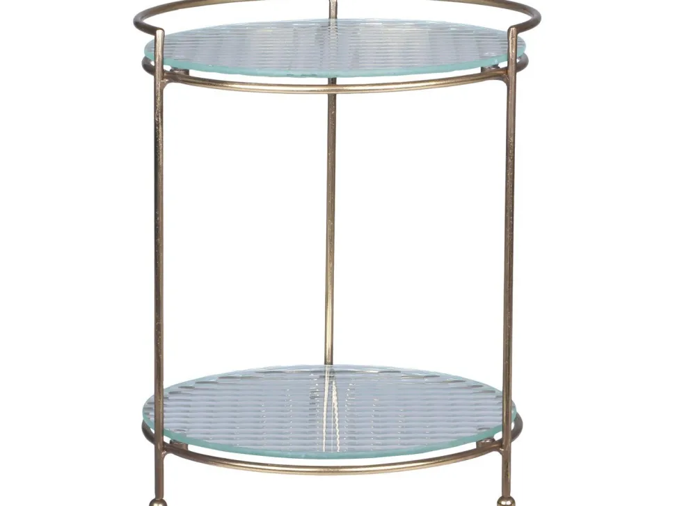 Chic Antique Etagere mit 2 Ebenen