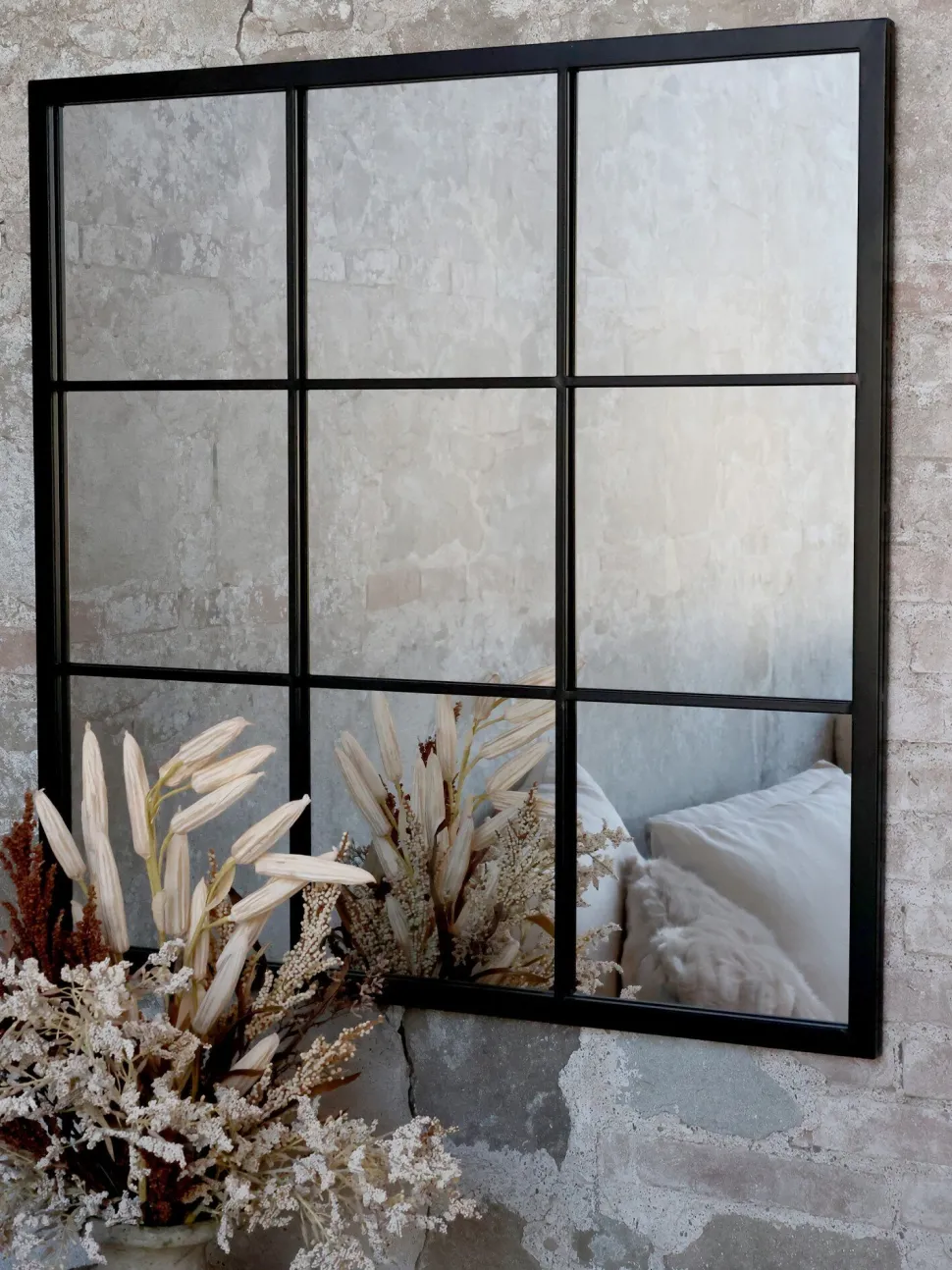 Chic Antique Factory Spiegel antique schwarz