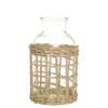 Chic Antique Flasche mit geflochtenem Muster
