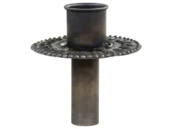 Chic Antique Flaschenaufsatz Kerzenhalter mit dekorativem Rand