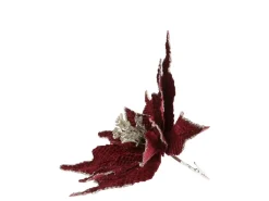 Chic Antique Fleur Blume mit Clips, Tannenbaumschmuck