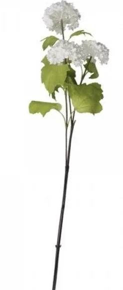 Chic Antique Fleur Echter Schneeball weiss