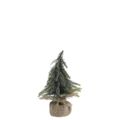 Chic Antique Fleur künstlicher Tannenbaum mit Glitzergold