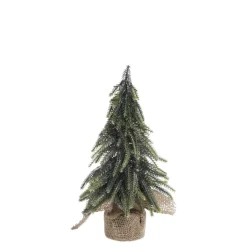 Chic Antique Fleur künstlicher Tannenbaum mit Glitzergold