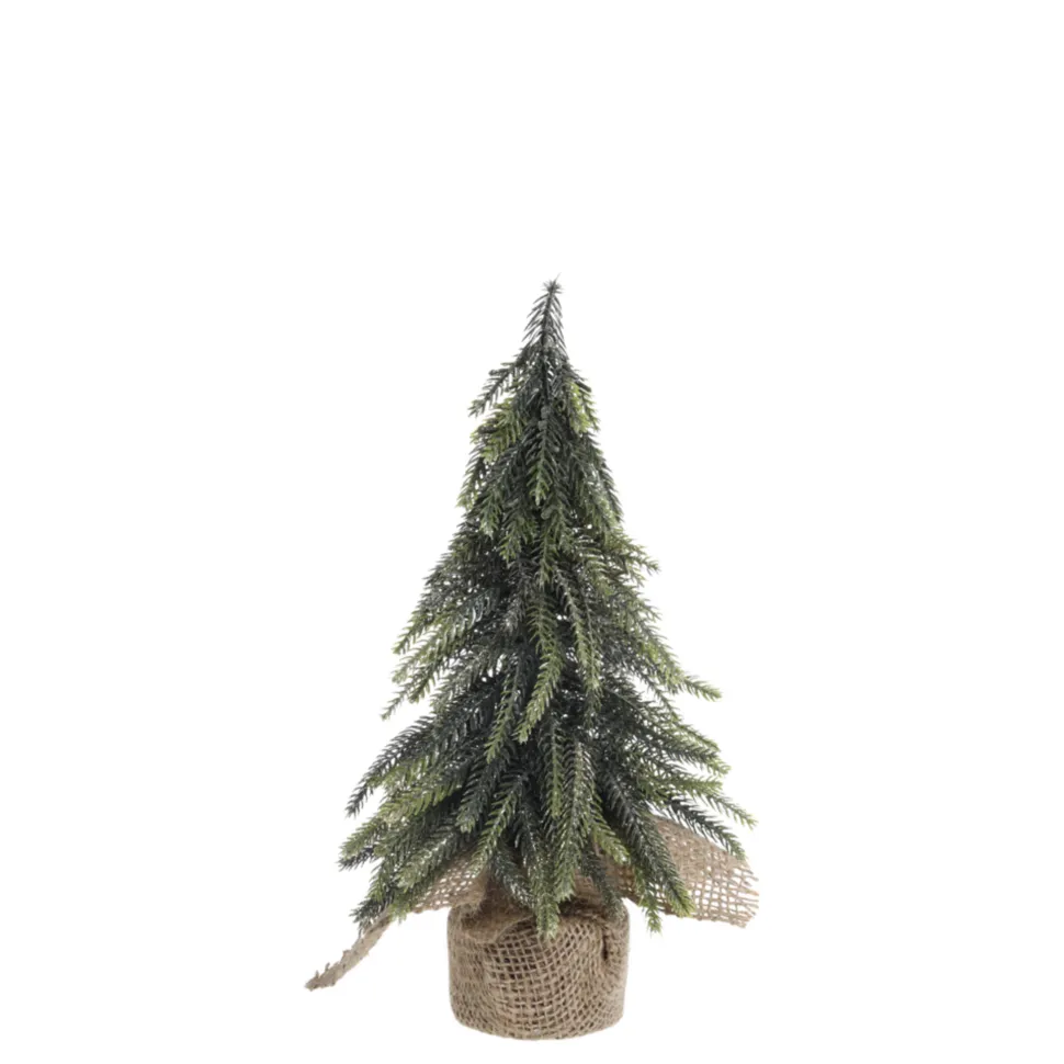 Chic Antique Fleur künstlicher Tannenbaum mit Glitzergold