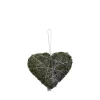 Chic Antique Fleur Moosherz mit Aufhängung