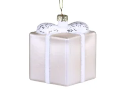 Chic Antique Geschenk mit Glitzer zum Aufhängen