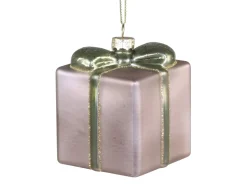 Chic Antique Geschenk mit Glitzer zum Aufhängen