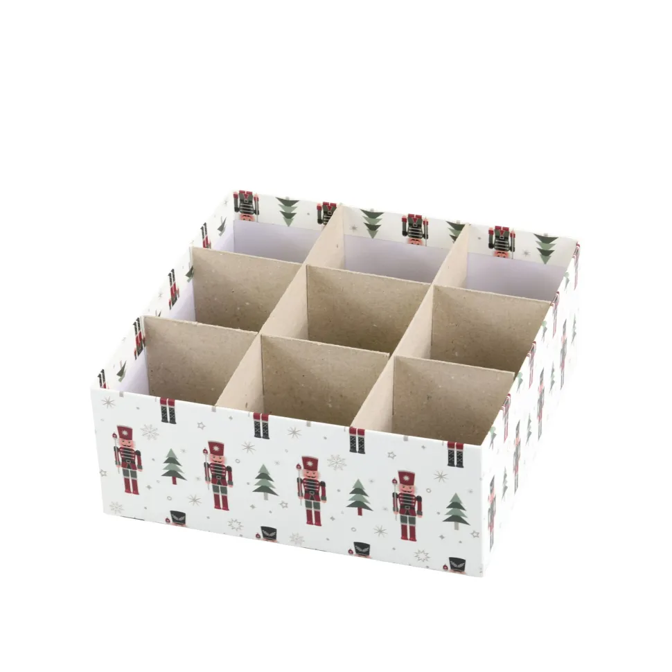 Chic Antique Geschenkbox 3er-Set mit Nussknacker