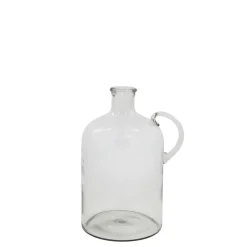 Chic Antique Glas Flasche mit Text
