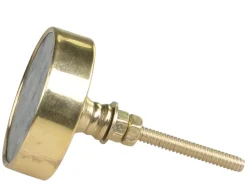 Chic Antique Griff aus Marmor mit Messingkante