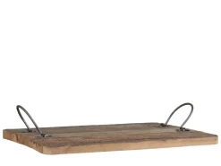 Chic Antique Grimaud altes Tablett mit Henkel