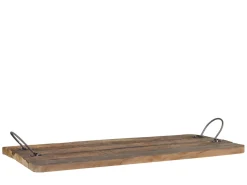 Chic Antique Grimaud altes Tablett mit Henkel