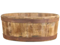 Chic Antique Grimaud alte Holzwanne