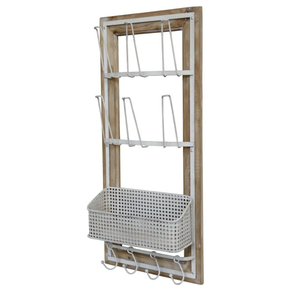 Chic Antique Halter mit Haken und Korb