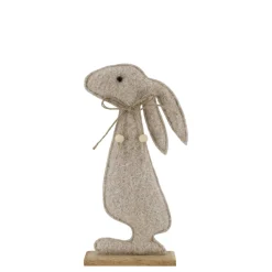 Chic Antique Kaninchen aus Filz, Aufsteller