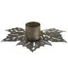 Chic Antique Kerzenständer Blatt für Mini Stabkerze